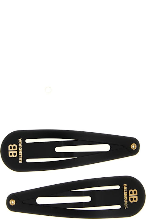 Hair Accessories for Women Balenciaga 2 'holli Xxl' Hair Pins