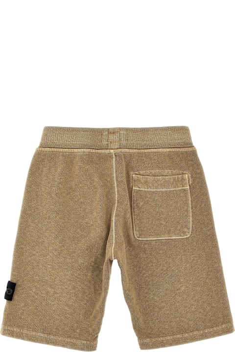 Homeware Stone Island Junior Logo Badge Bermuda Shorts