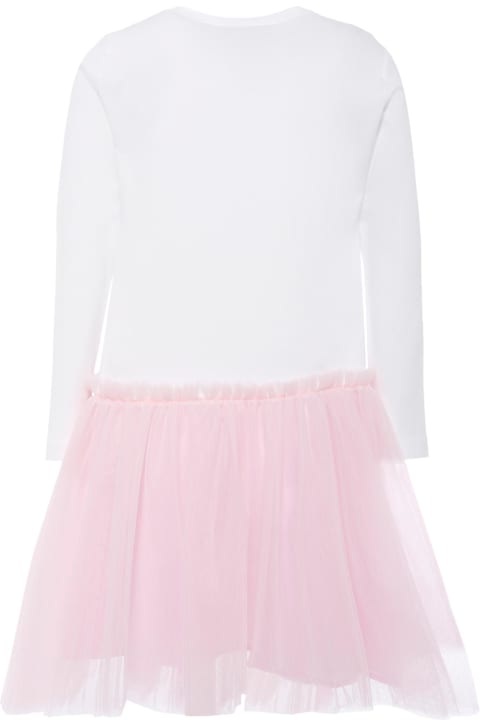 Homeware Monnalisa White Dress For Girl With