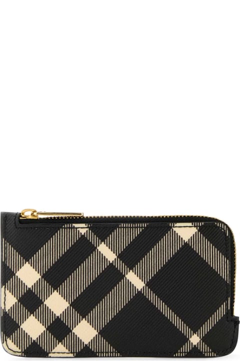 Burberry Accessories for Women Burberry Printed Canvas Check Card Holder