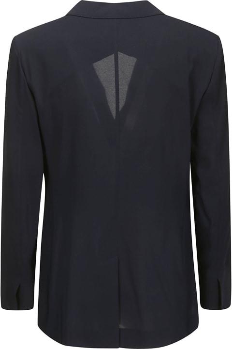 Alberto Biani Coats & Jackets for Women Alberto Biani Georgette Double-breasted Jacket