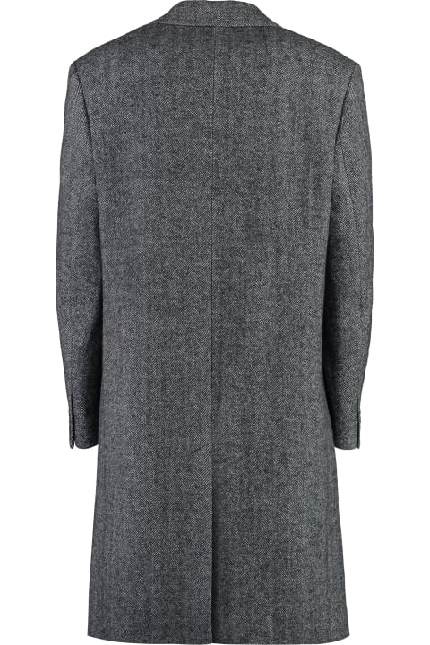 Isabel Marant Coats & Jackets for Men Isabel Marant Johel Single-breasted Wool Coat