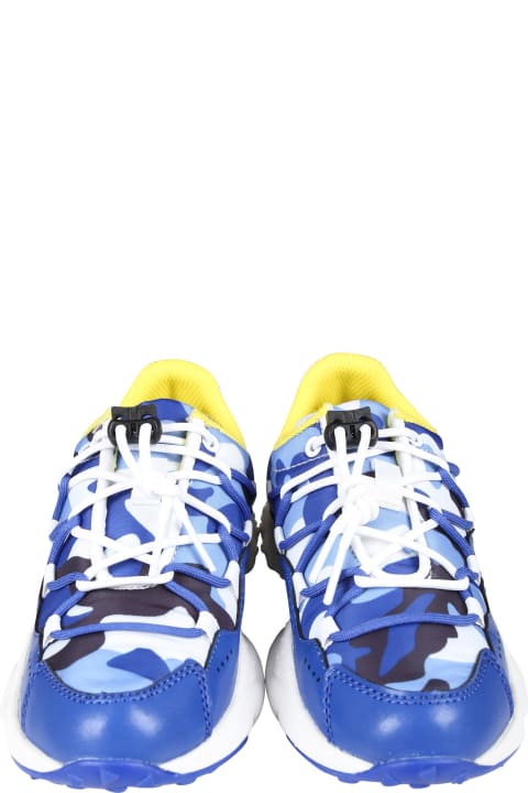 Flower Mountain Shoes for Boys Flower Mountain Blue Raikiri Sneakers For Boy