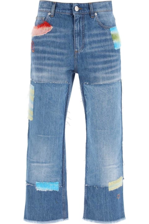 Marni Jeans for Women Marni Patchwork Straight-leg Jeans