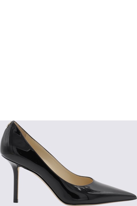 Jimmy Choo Black Leather Pumps