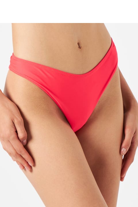 Homeware MC2 Saint Barth Woman Fluo Red Swim Briefs
