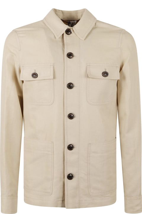 Jacob Cohen Coats & Jackets for Men Jacob Cohen Cargo Buttoned Jacket