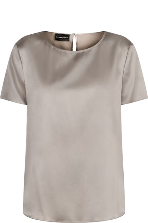 Homeware Emporio Armani Silk Satin T-shirt