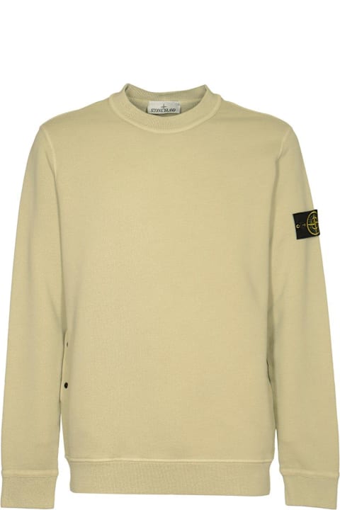 Stone Island for Men Stone Island Logo-patch Crewneck Sweatshirt