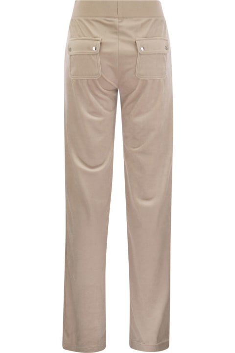 Juicy Couture for Kids Juicy Couture Trousers With Velour Pockets