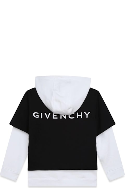Homeware Givenchy 4g Hoodie With Contrasting Hood And Sleeves