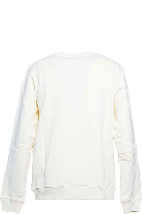 MSGM Fleeces & Tracksuits for Men MSGM Logo Printed Crewneck Sweatshirt