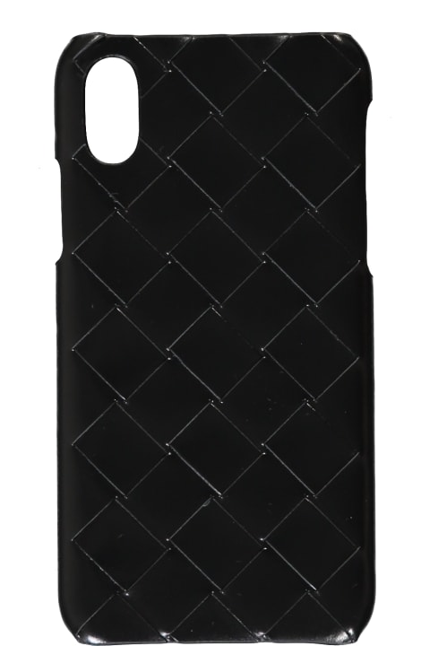 Hi-Tech Accessories for Men Bottega Veneta Leather Detail Iphone Xs Case