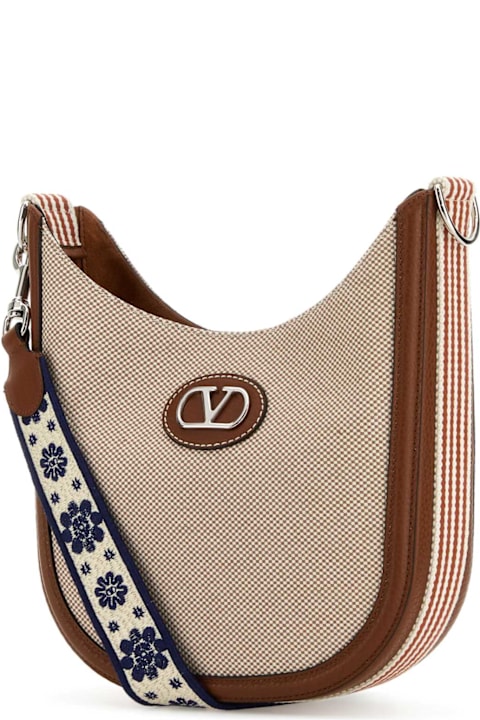 Valentino Garavani Bags for Women Valentino Garavani Top-tone Canvas Vlogo Signature Shoulder Bag