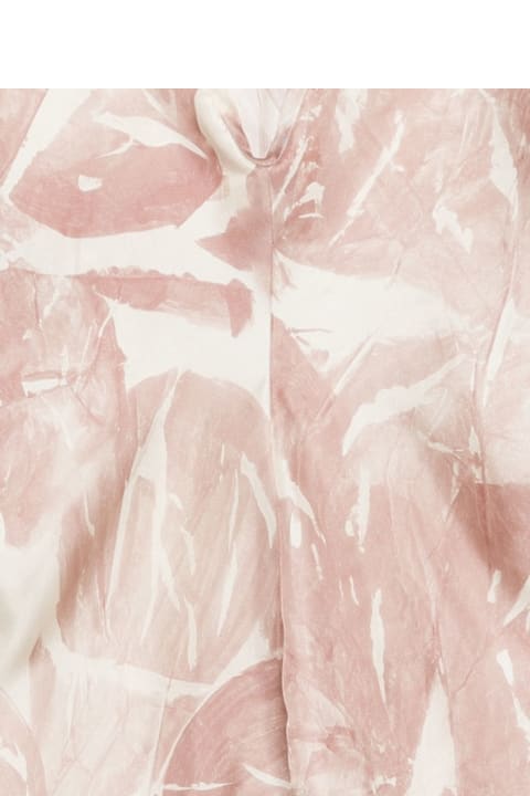 Alysi for Men Alysi Printed Silk Blouse