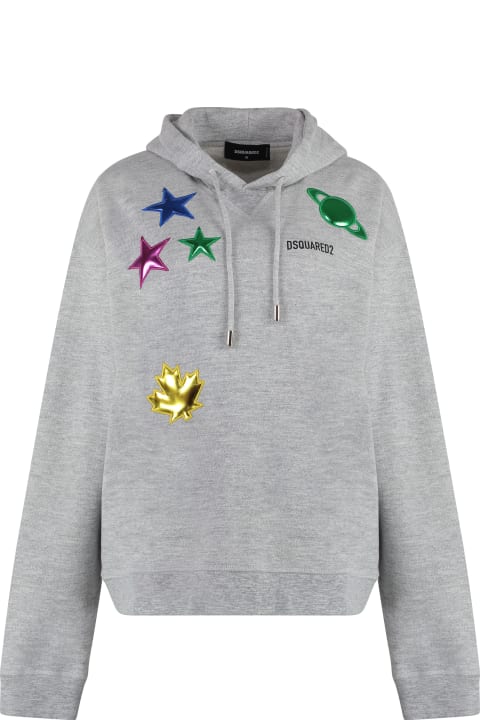 Dsquared2 for Women Dsquared2 Logo Cotton Hoodie