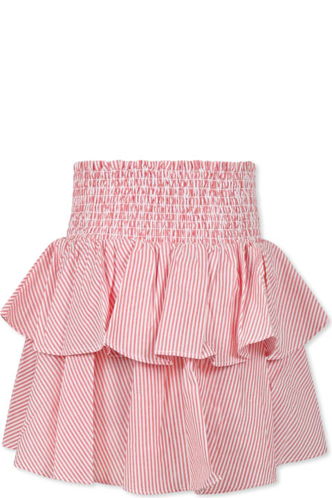 Homeware Kenzo Kids Red Skirt For Girl With Heart