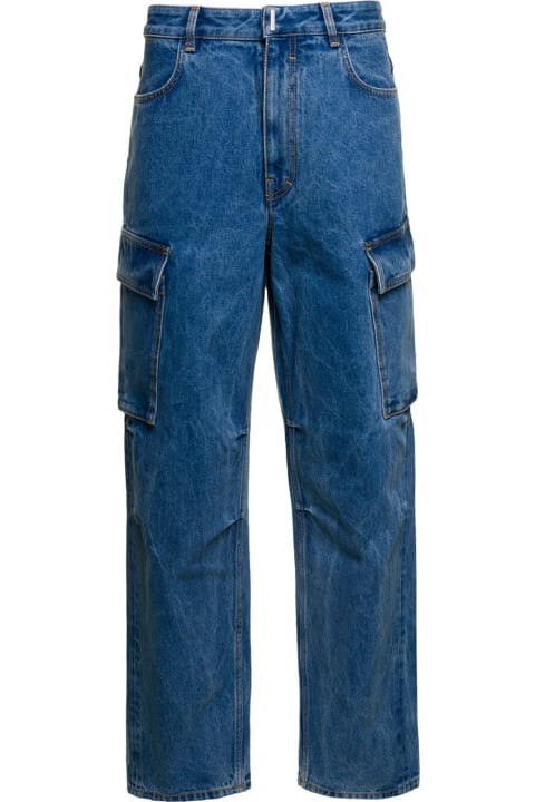 Jeans for Men Givenchy Denim Cargo Pants