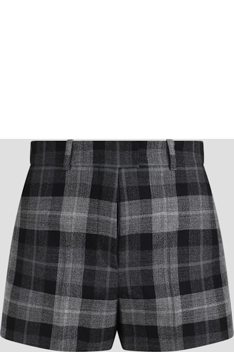 Dior Laine Tartan Shorts