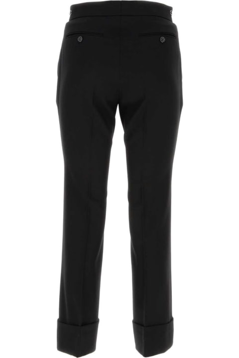 Gucci for Women Gucci Black Wool Pant