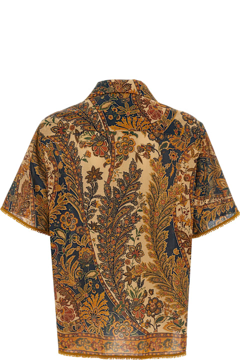 Valentino Garavani for Men Valentino Garavani 'voyage Imaginaire' Bowling Shirt