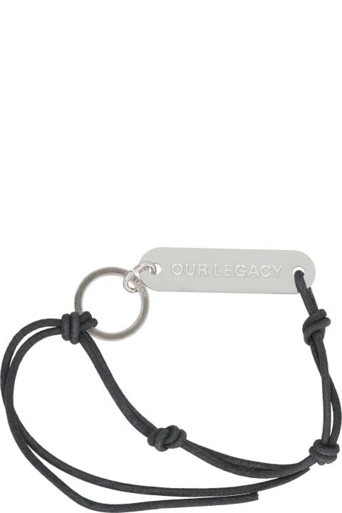 Fashion for Men Our Legacy Ladon Leather Keyring