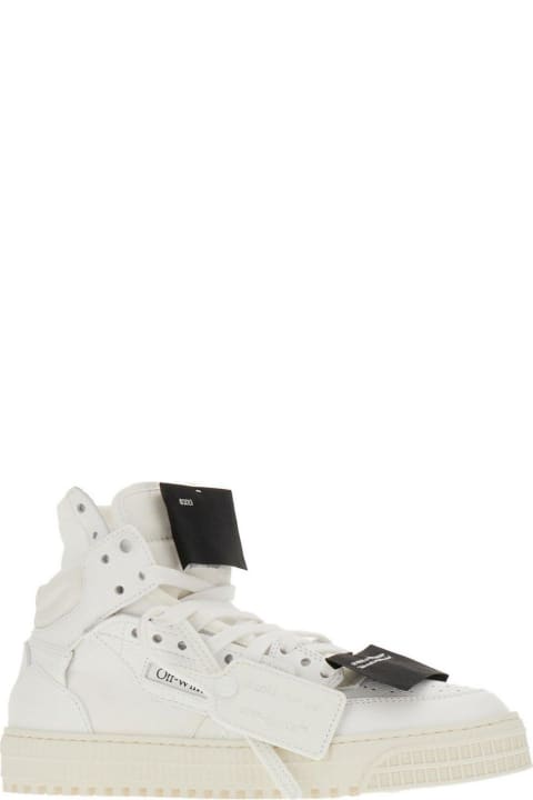 Shoes for Women Off-White 3.0 Off Court Leather High-top Sneakers