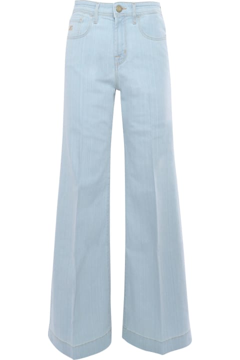 Fashion for Women Jacob Cohen Light Blue Flared Jeans