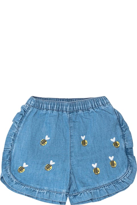 Bottoms for Baby Girls Stella McCartney Kids Bumblebee Shorts