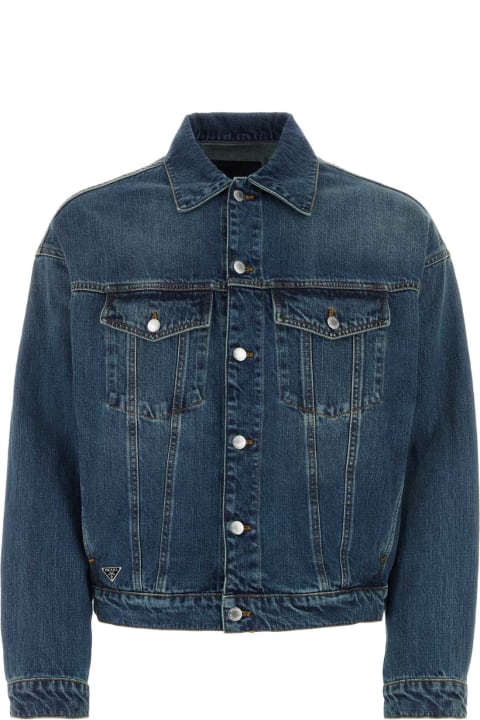 Coats & Jackets for Men Prada Denim Jacket