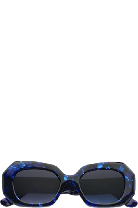 Emmanuelle Khanh for Kids Emmanuelle Khanh Emmanuel Kahn Dixie 281 Ecaille Nacre Blue Sunglasses