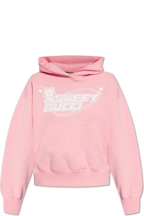 Gucci Fleeces & Tracksuits for Women Gucci Gucci Printed Hoodie