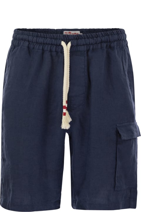 MC2 Saint Barth Clothing for Men MC2 Saint Barth Marseille - Linen Bermuda Shorts