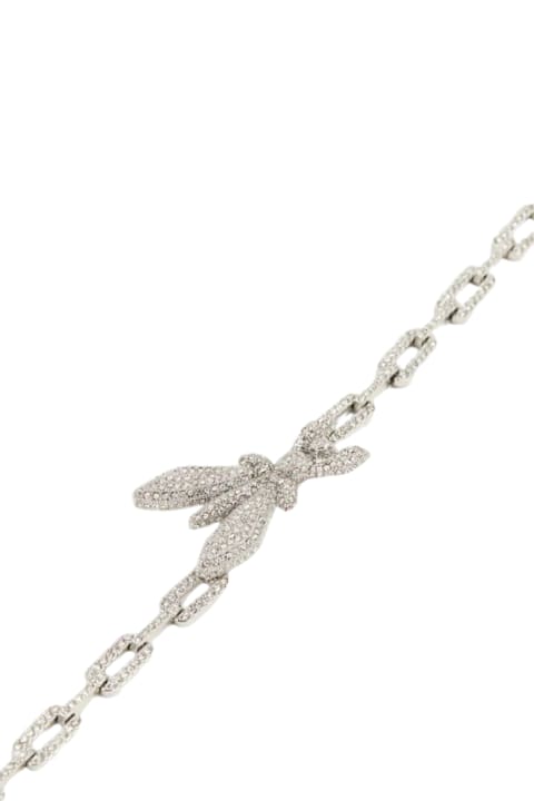 Patrizia Pepe Necklaces for Women Patrizia Pepe Rolo Choker Necklace With Rhinestones