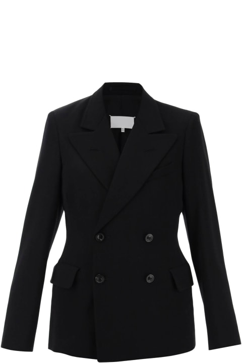 Statement Blazers for Women Maison Margiela Slim-fit Wool Jacket With A Fitted Waist