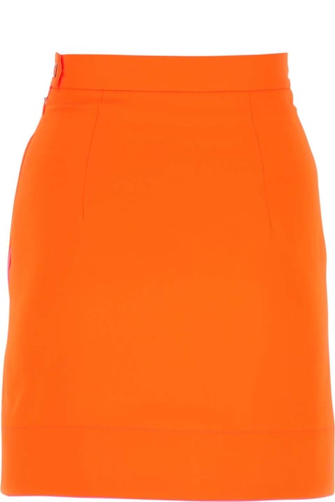 Fashion for Women Vivienne Westwood Orange Polyester Mini Skirt