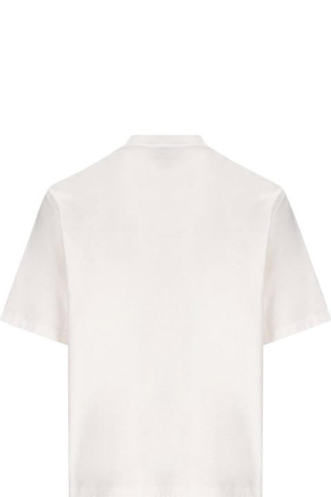 メンズ Pradaのウェア Prada Logo-detailed Crewneck T-shirt