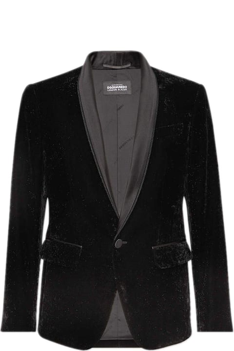 Fashion for Men Dsquared2 Single-breasted Velvet Tuxedo