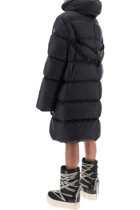 Moncler + Rick Owens Clothing for Women Moncler + Rick Owens Cyclopic Oversized Down Coat
