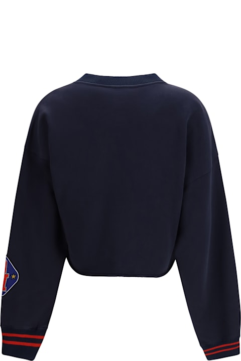 Homeware Off-White Royal Patch Cropped Sweatshirt