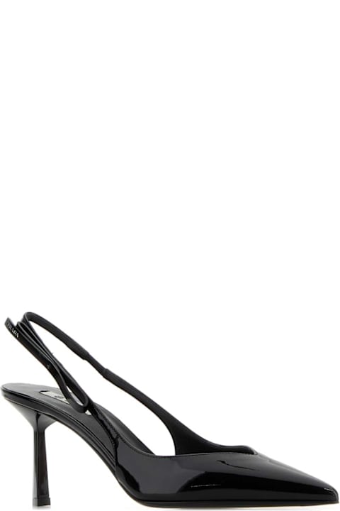 Prada Black Leather Pumps