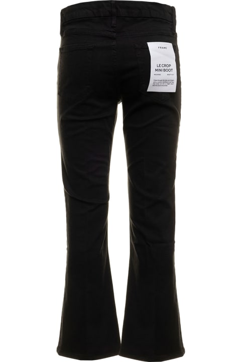 Frame Woman's Le Crop Black Denim  Jeans