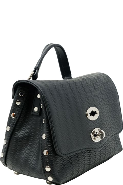 Zanellato Women Zanellato 068010-0080000-z0001 Black Cachemire Blandine Luxethic Baby Leather Handbag