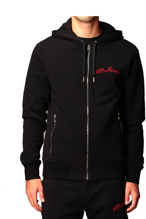 أدوات منزلية Alexander McQueen Hooded Zipped Sweatshirt
