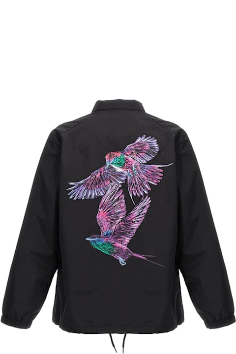 Y-3 for Men Y-3 Bird Printed Shirt Jacket