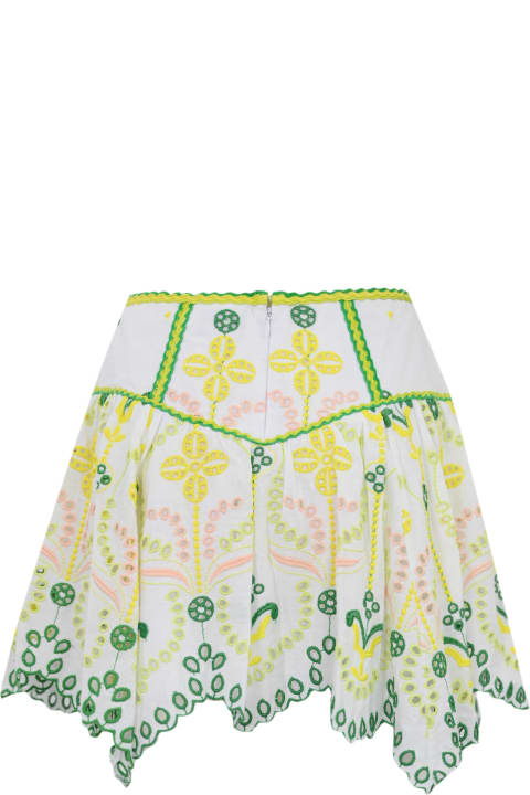 Skirts for Women Charo Ruiz Pauline Skirt In Broderie Anglaise