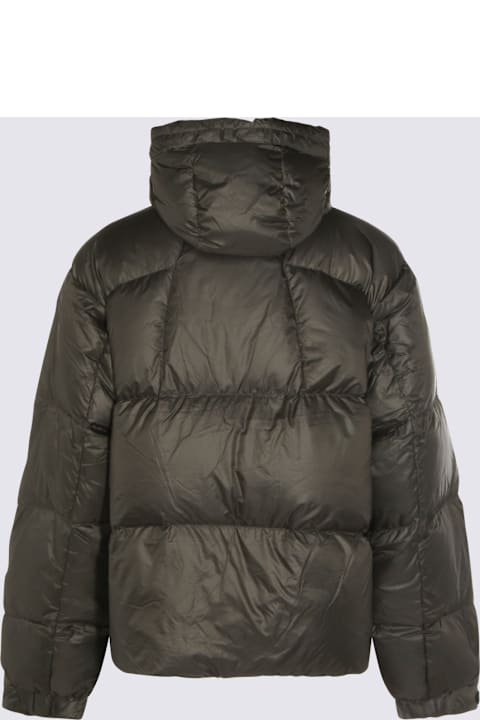 Goldwin for Women Goldwin Dark Green Nylon Pertex Quantum Down Jacket