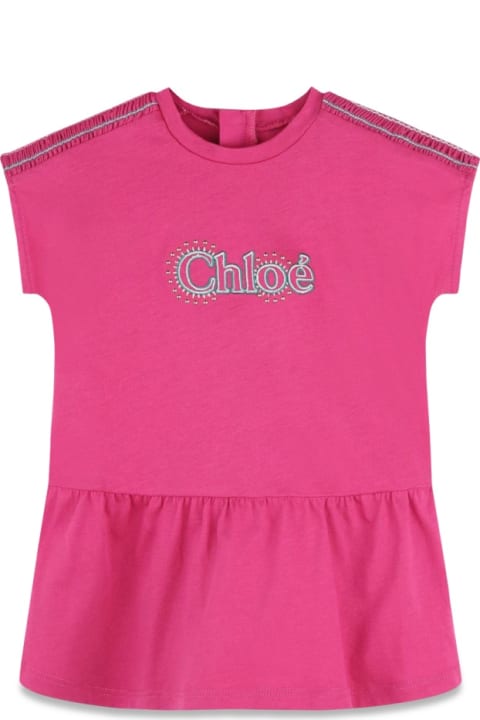 Chloé Kids Chloé Vestito M/c