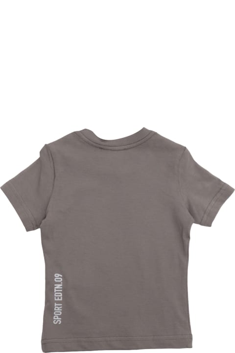 Fashion for Baby Boys Dsquared2 Gray T-shirt With Print