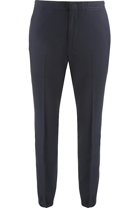Zegna Pants for Men Zegna Wool Trousers